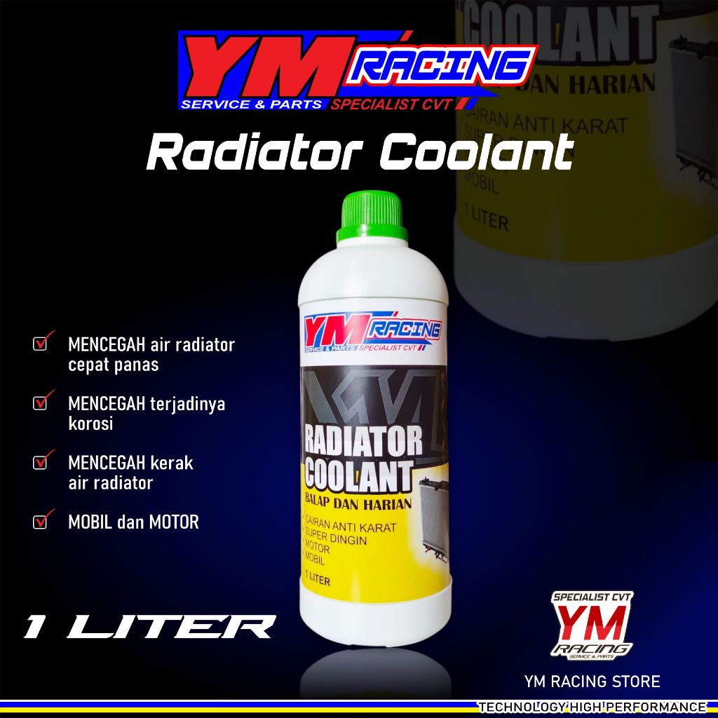 AIR RADIATOR COOLANT 940 ML / AIR RADIATOR ANTIFREEZE + COOLANT [ PENDINGIN RADIATOR ] AIR COOLANT -