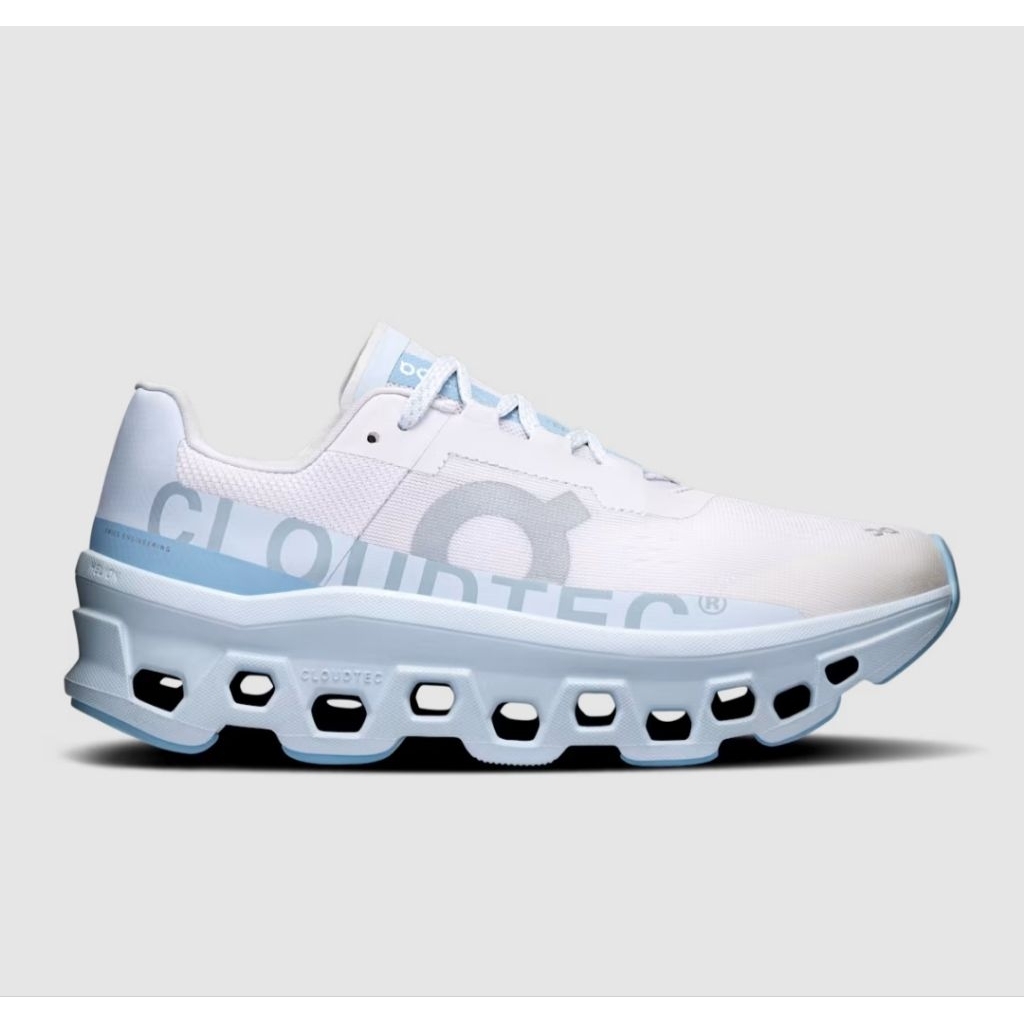 ON RUNNING WOMEN'S SHOES - ON RUNNING CLOUDMONSTER - FROST/WASH