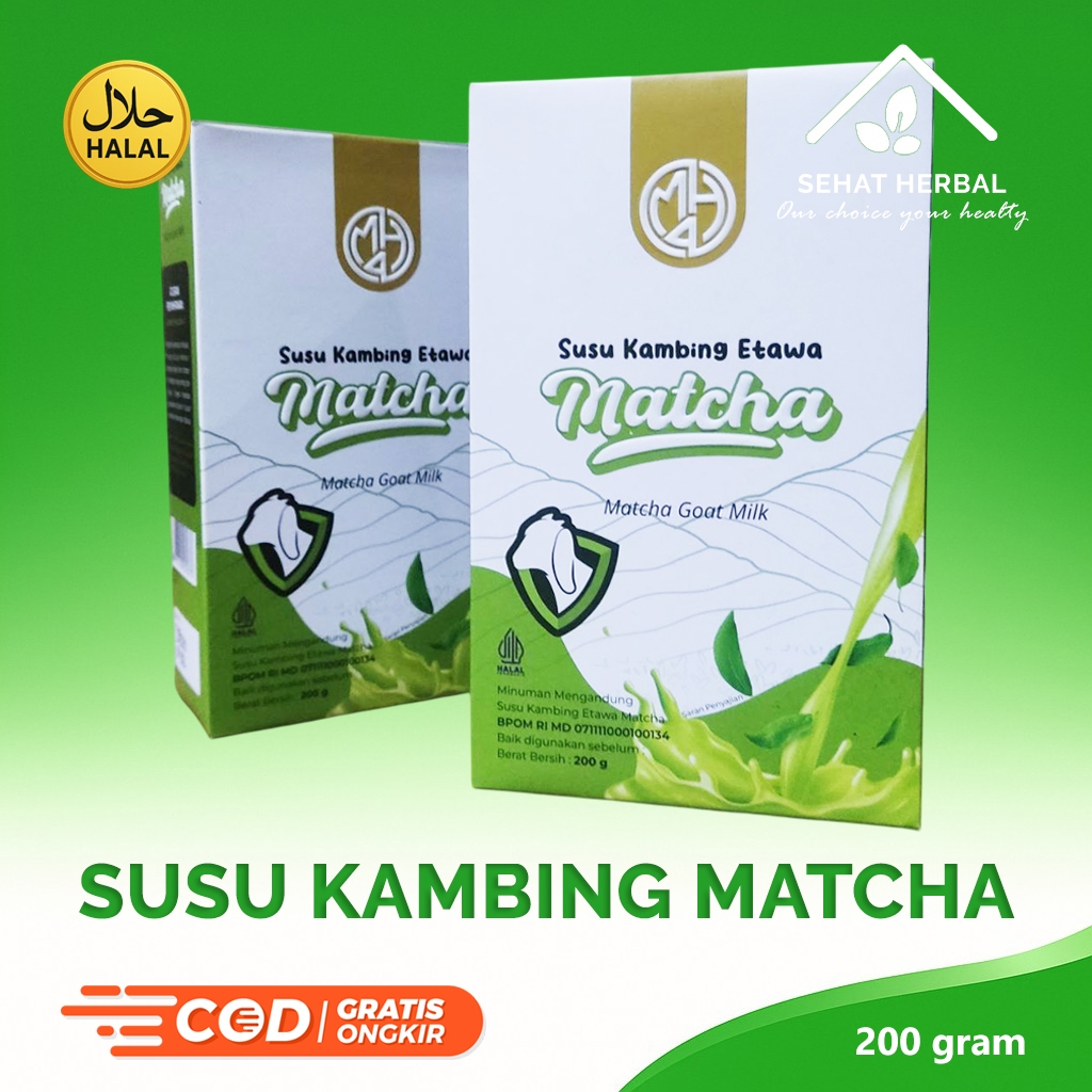 

Susu Kambing Etawa | Matcha Goat Milk