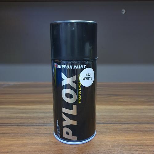 Pylox 102 White Putih Pilox Pilok Cat Semprot Acrylic Nippon Paint
