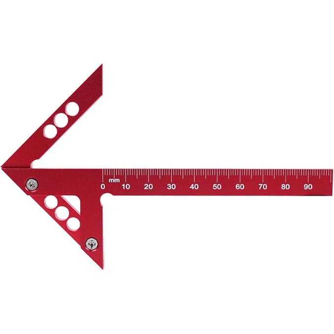 

Penggaris Siku Mistar Segitiga Center Finder 45 Degree 10cm