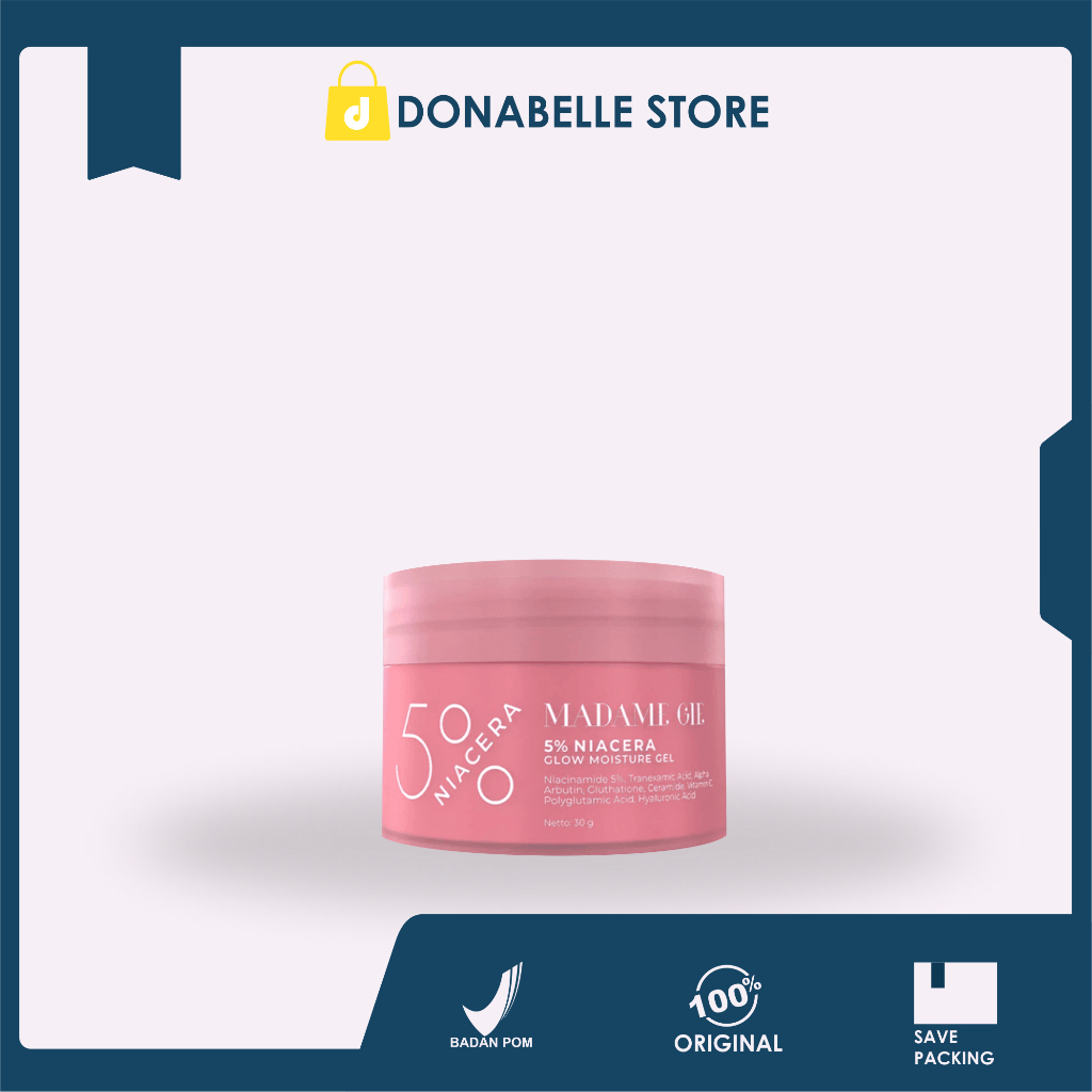 MADAME GIE NIACERA MOISTURIZER | MOISTURIZER MADAME GIE | Pelembab Wajah Madame Gie