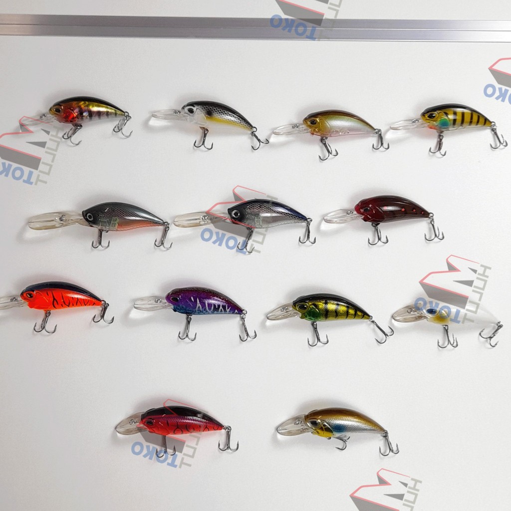 Umpan Pancing / Lure Minnow Crankbait Lidah Panjang
