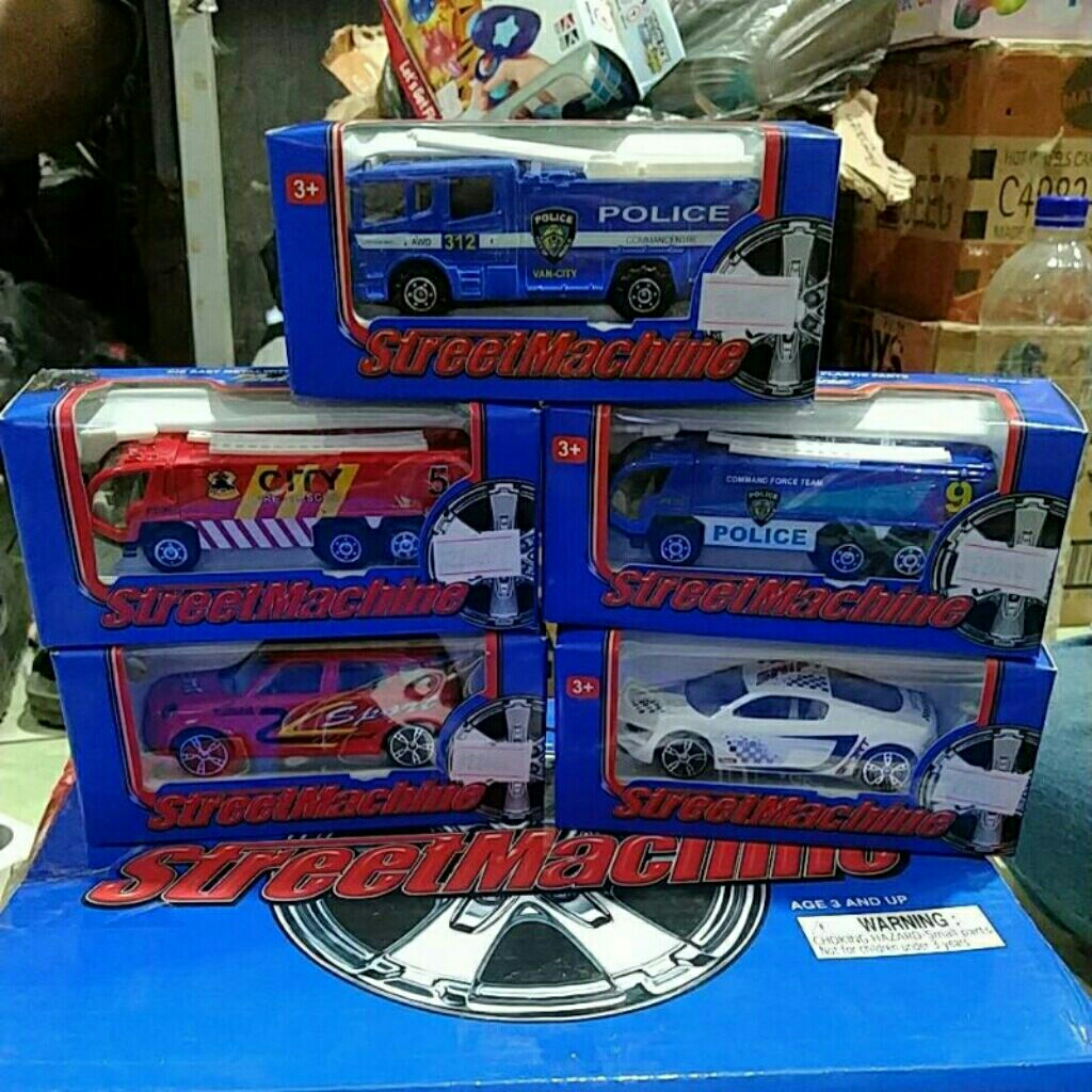 Mainan Anak Mobil Police Street Machine