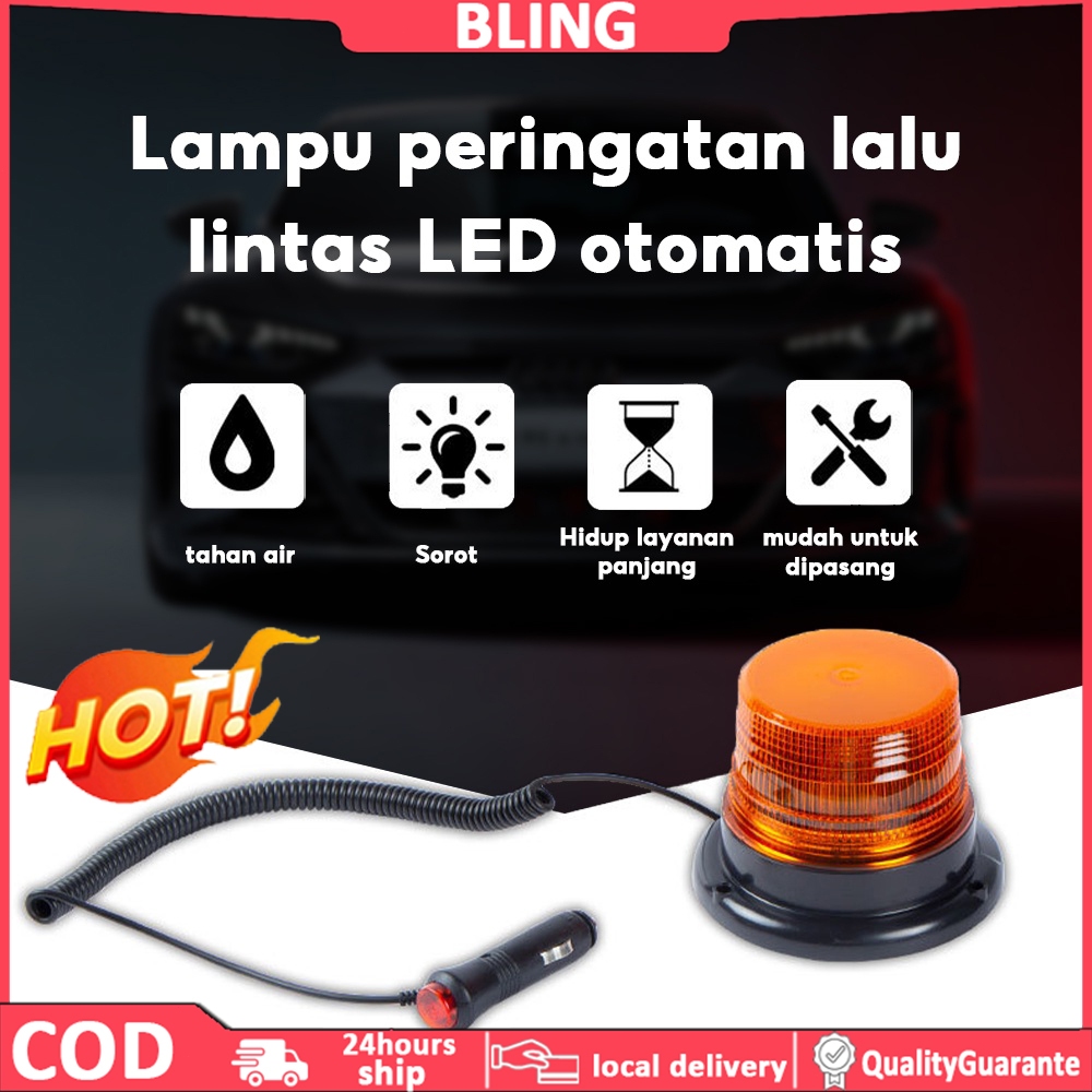Lampu Emergency Rotary Led Blitz Flash 12V/24V
