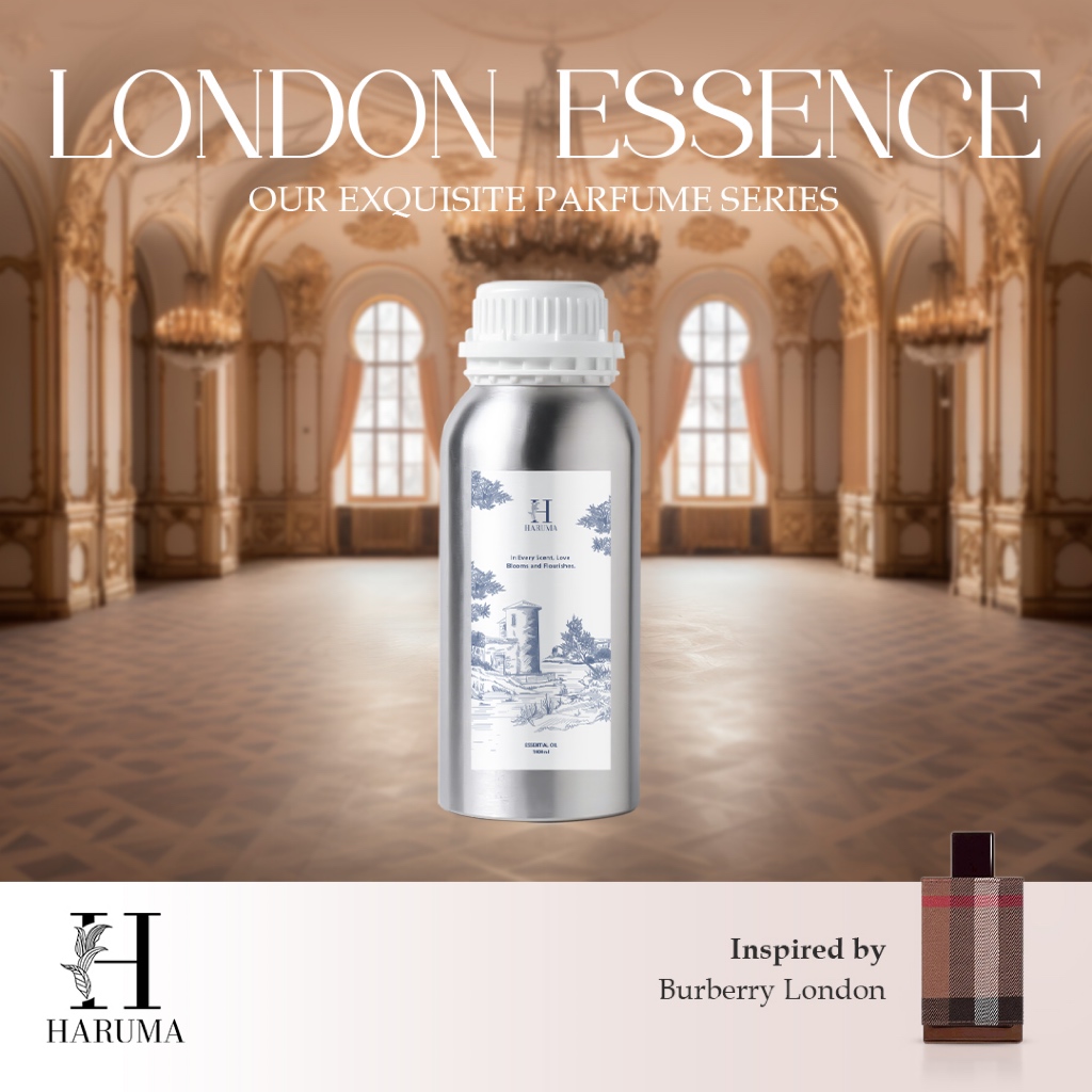 London Essence Essential Oil Scent Machine Refill Waterless Diffuser by HARUMA - Inspired by Interna