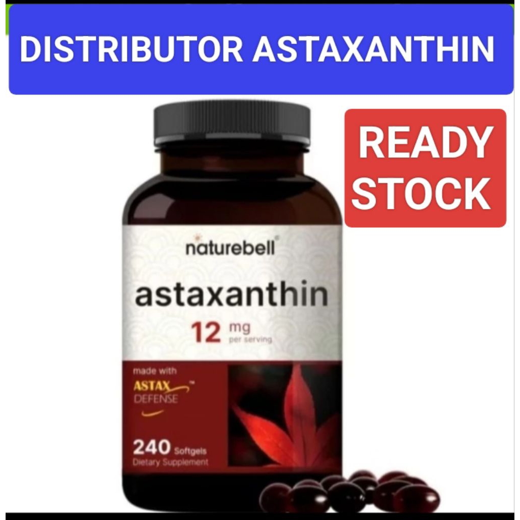 Naturebell Astaxanthin 12mg 240 Softgels