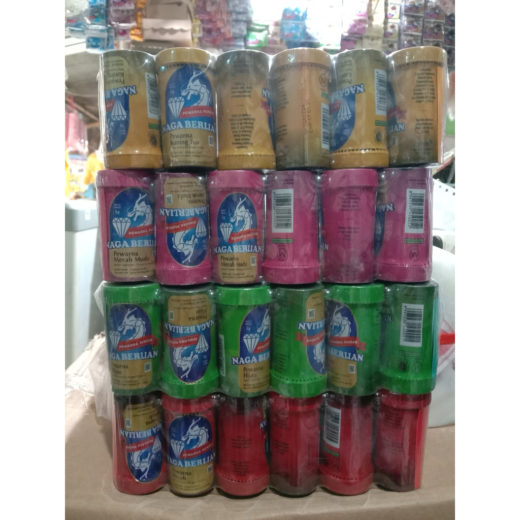 

GINCU/PEWARNA CAP NAGA BERLIAN 1 PAK (12 pcs)