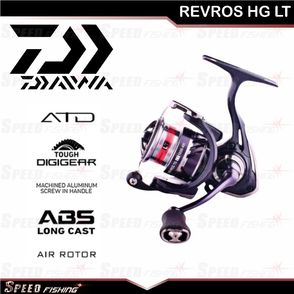 Reel Pancing Daiwa Revros HG LT 1000 2000 Daiwa Revros HG 2020 Spinning