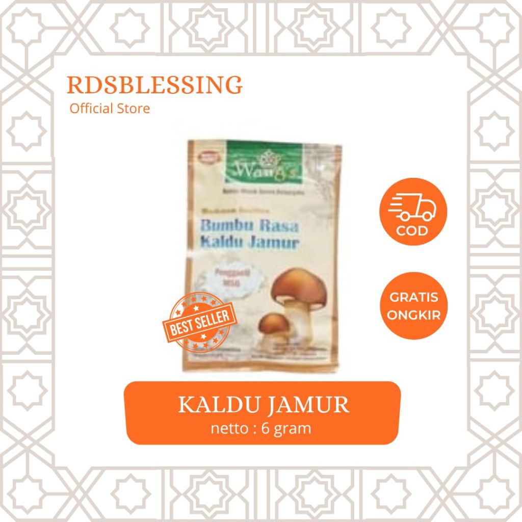 

Kaldu jamur 6 gram sachet kecil