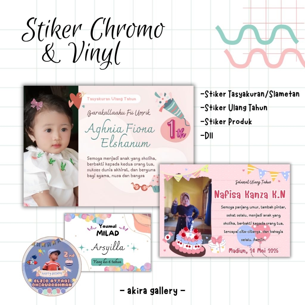 

Cetak Stiker Chromo & Vinyl