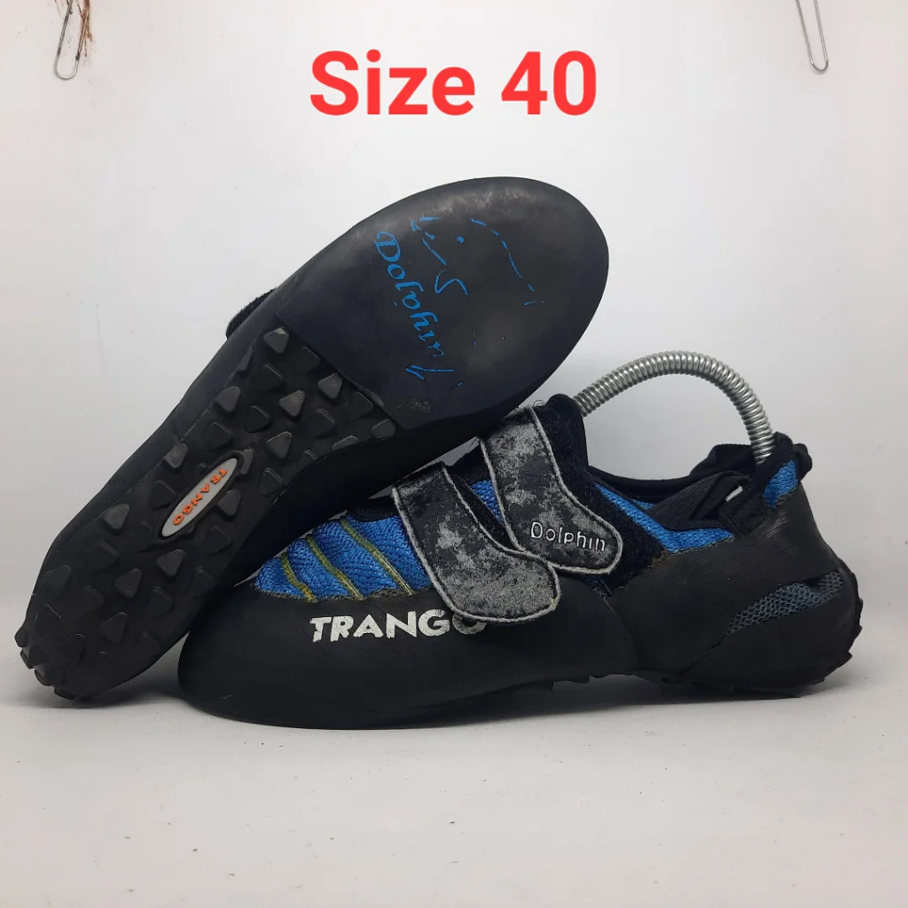 sepatu panjat tebing rock climbing second trango dolphin size 40
