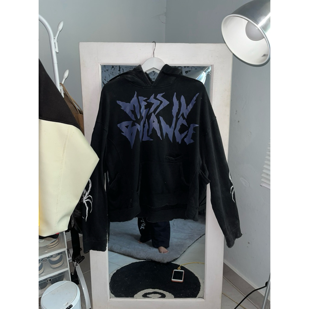 hecate x miracle mates mess in balance hoodie jacket limited edition streetwear style