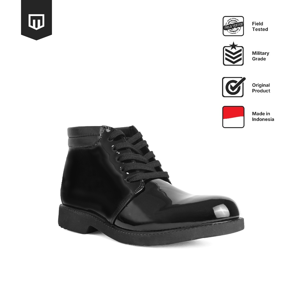MOENUS Sepatu PDH Pria L78 HH KODE H9O7