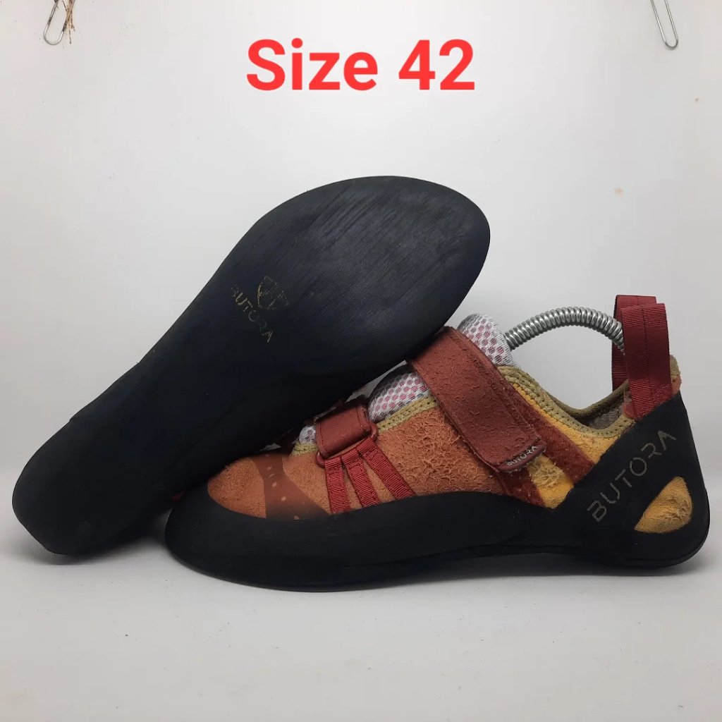 sepatu panjat tebing rock climbing second butora orange size 42