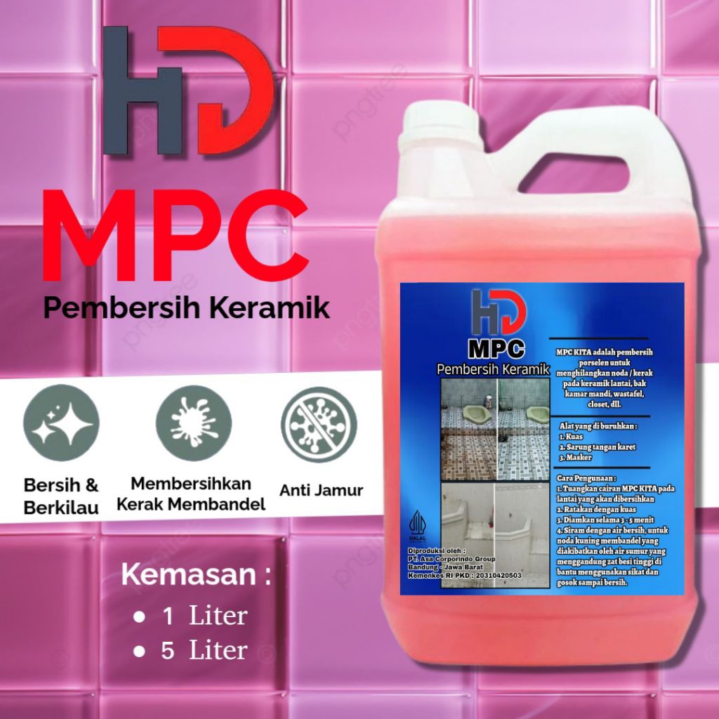 PROMOOO PEMBERSIH KERAMIK HD - PEMBERSIH KERAK WC - PEMBERSIH WC