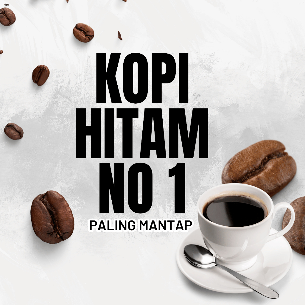 

Kopi Bubuk Hitam Spesial Instan Robusta Coffee Tubruk 50g