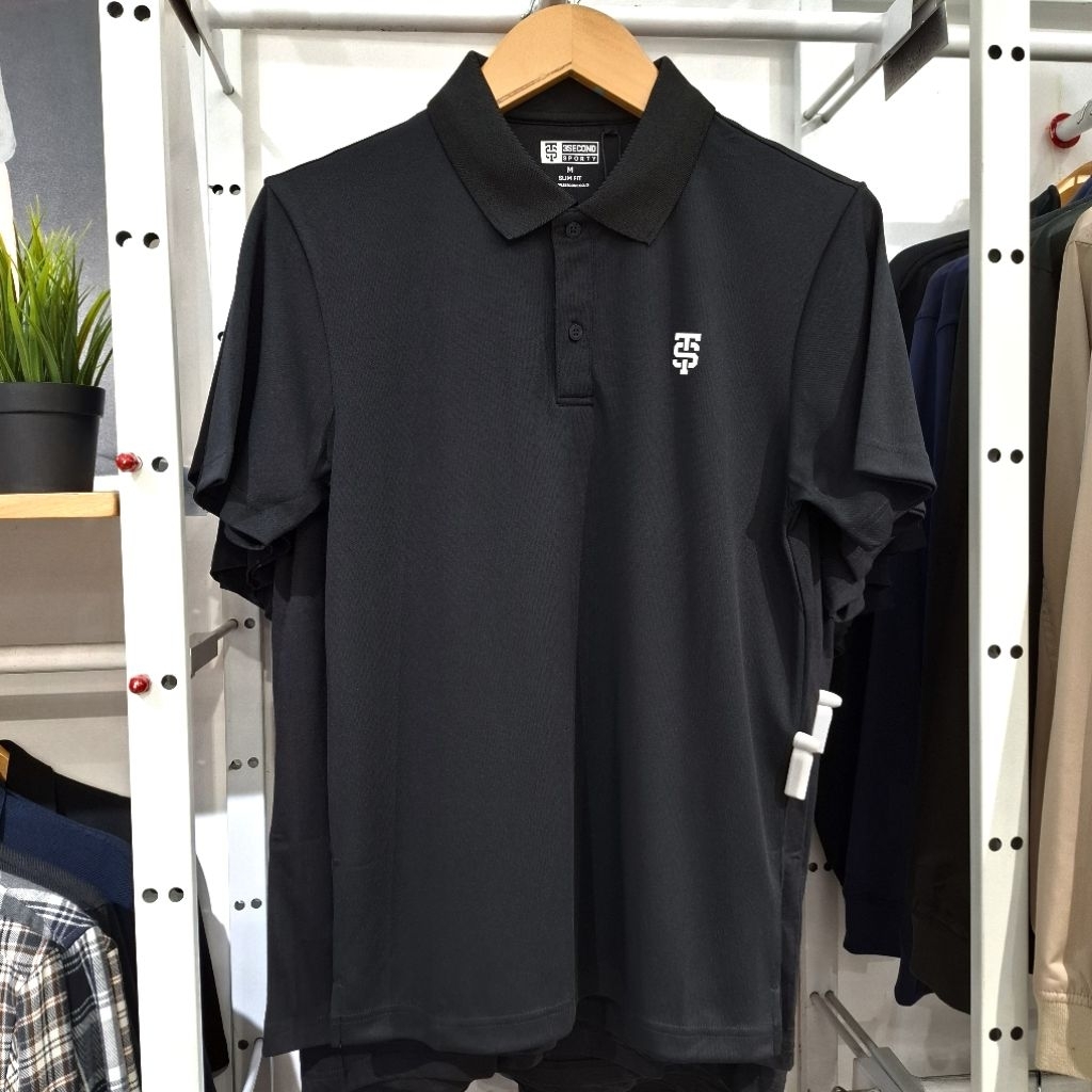 Kaos Polo Jersey Pria 3Second Lengan Pendek Slim Fit Sporty Original