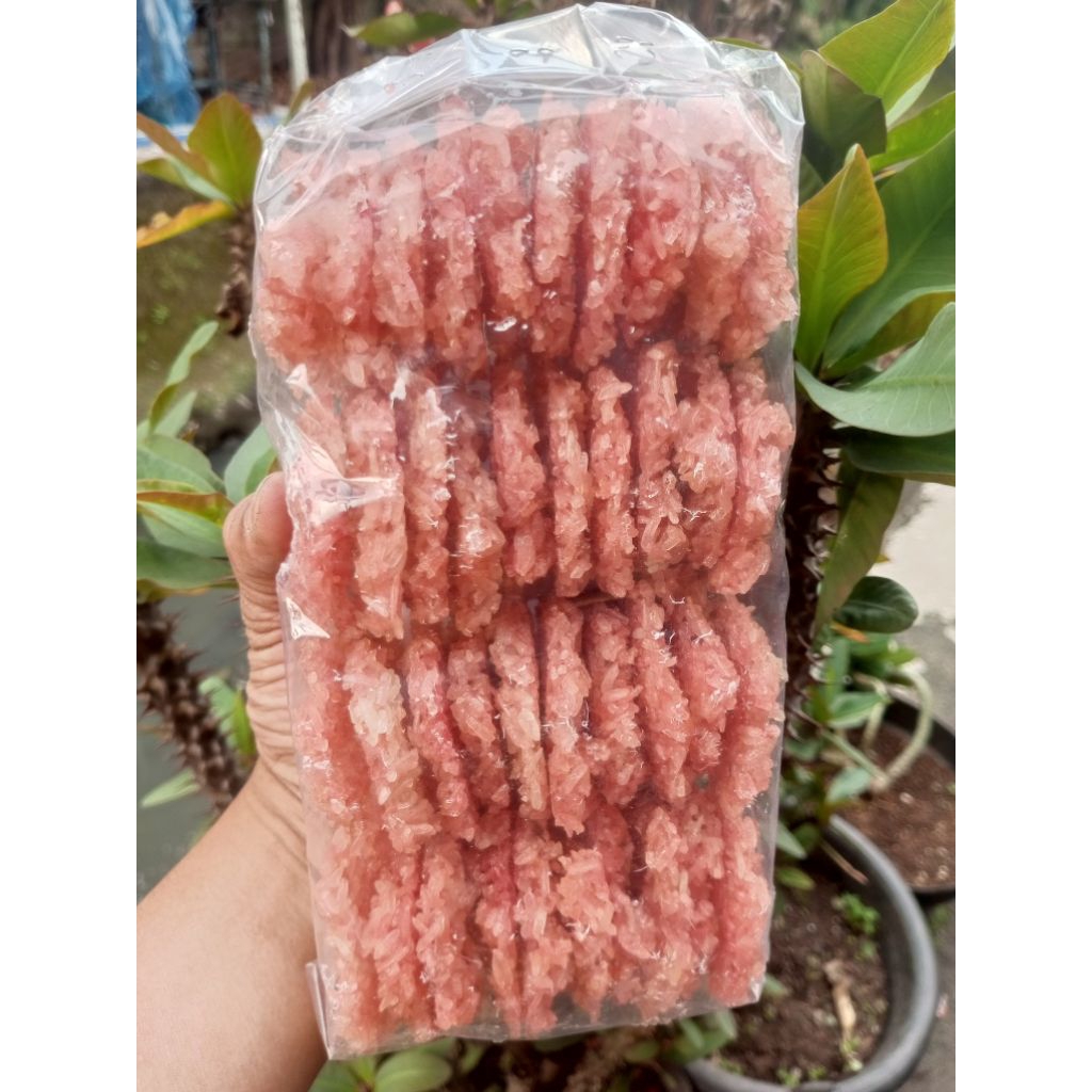 

rengginang ketan mentah khas Situbondo isi 40-45 berat 400-450 g