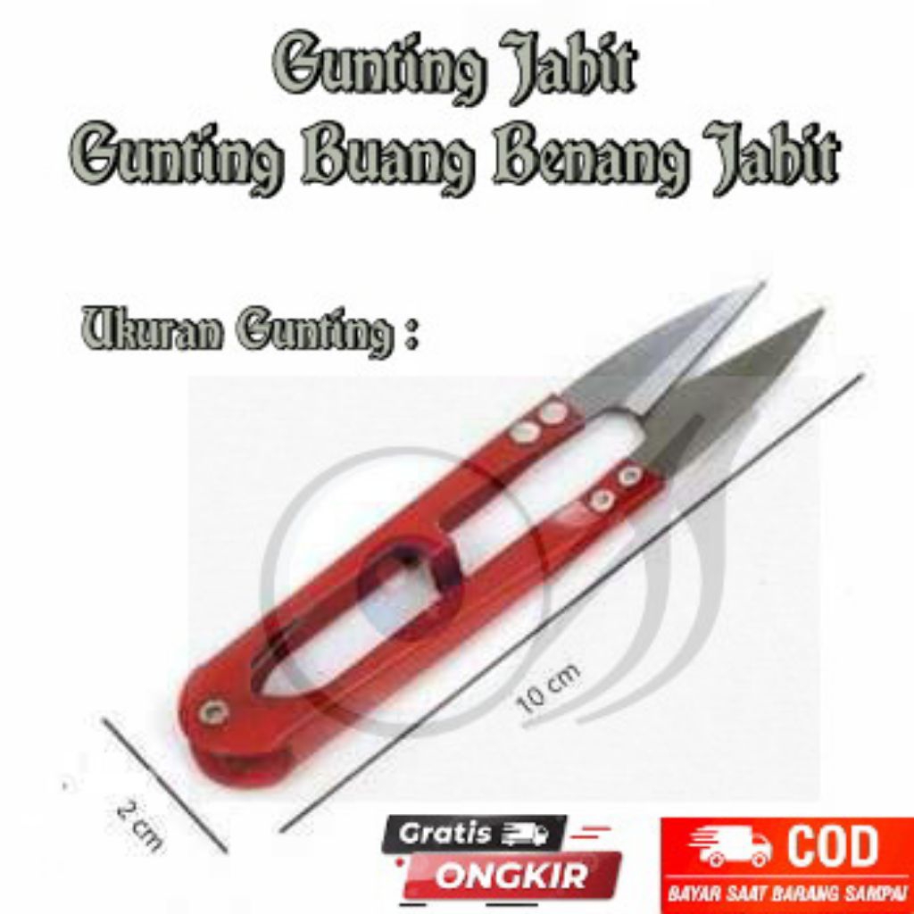 

Gunting Benang / Gunting Garmen / Gunting Finishing Sisa Benang Jahit