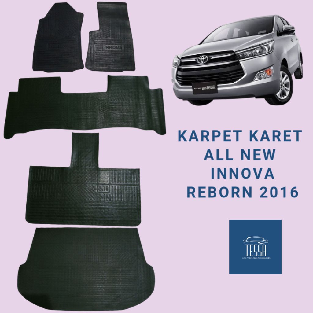 karpet mobil Innova reborn 2016 bahan karet