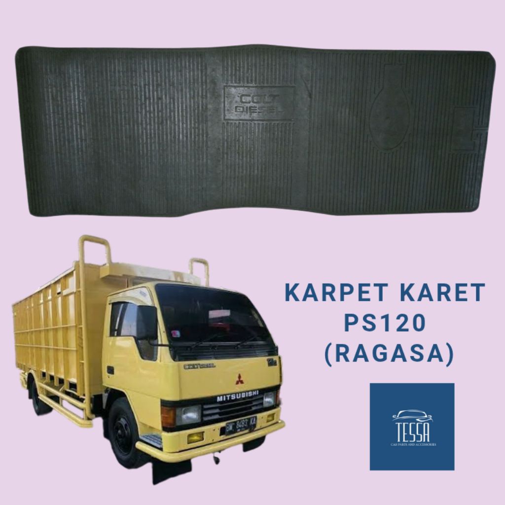karpet mobil PS 100 (ragasa) bag depan bahan karet