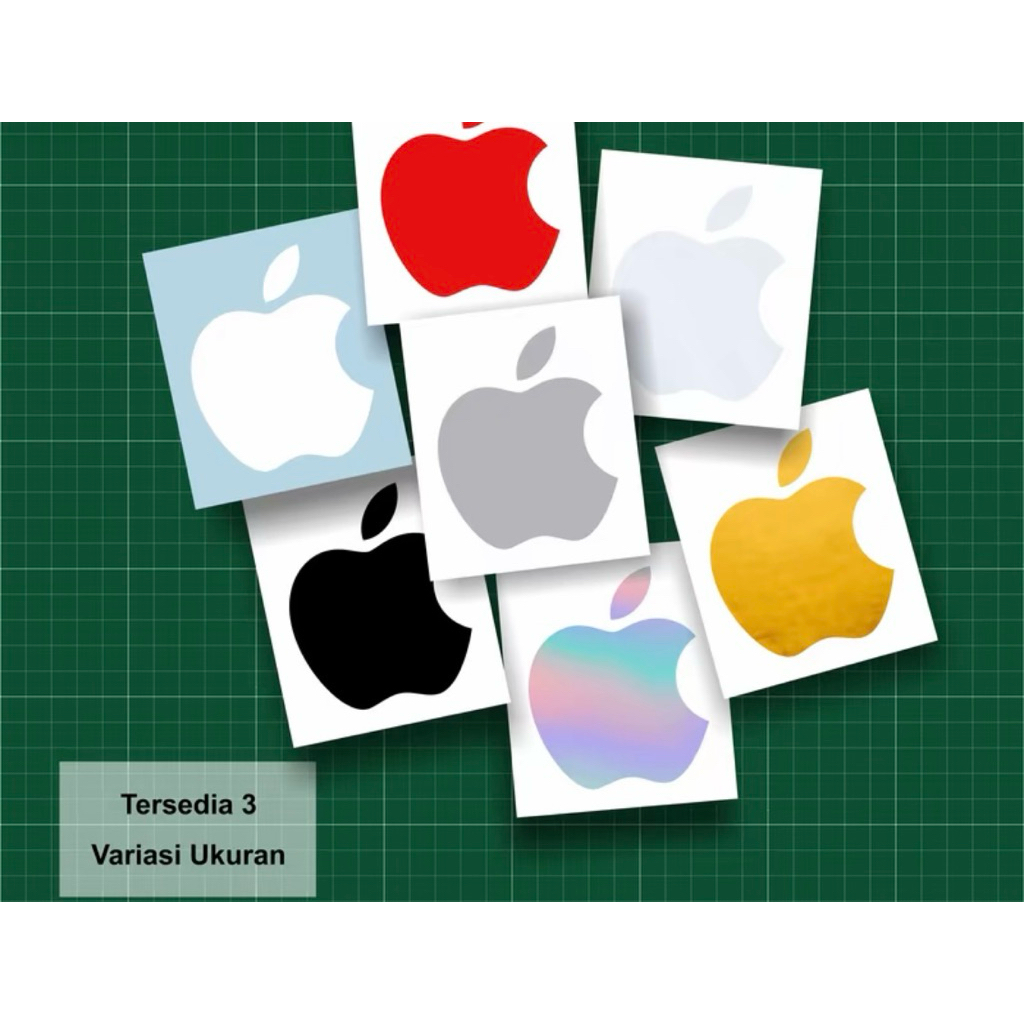 Stiker iphon buat mobil motor leptop hp