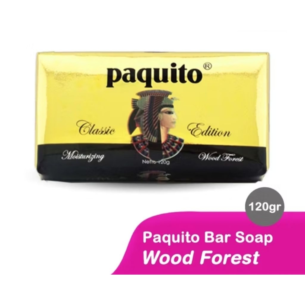 Paquito soap wood forest classic 120 gr - sabun