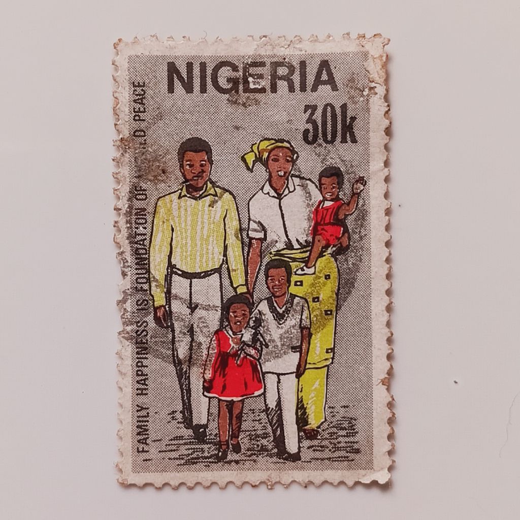 

(AA) Perangko Nigeria 1984 Family day 1983 30 kobo Used
