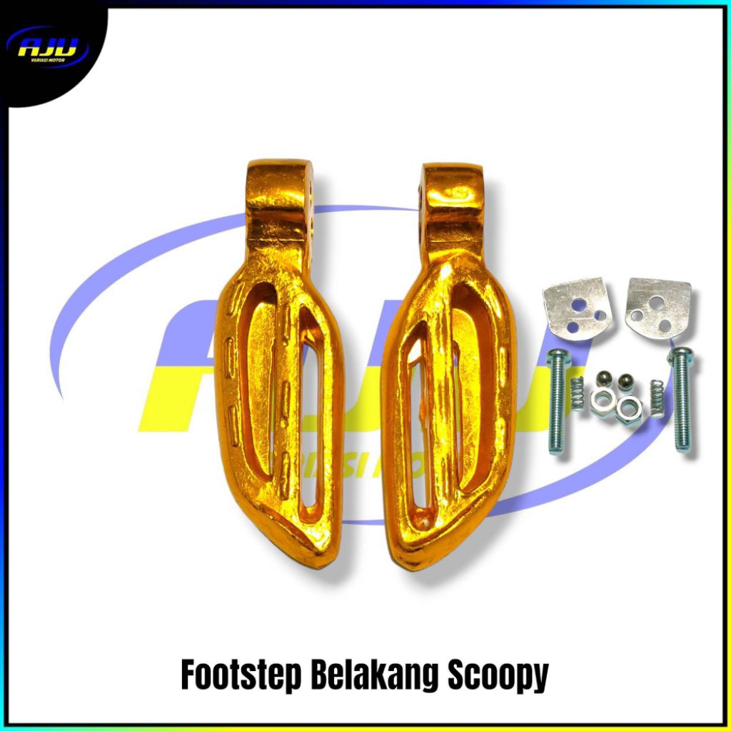 posteb bostep pijakan kaki Scoopy 2021 / variasi motor modifikasi motor sperpatmotor motorcycle