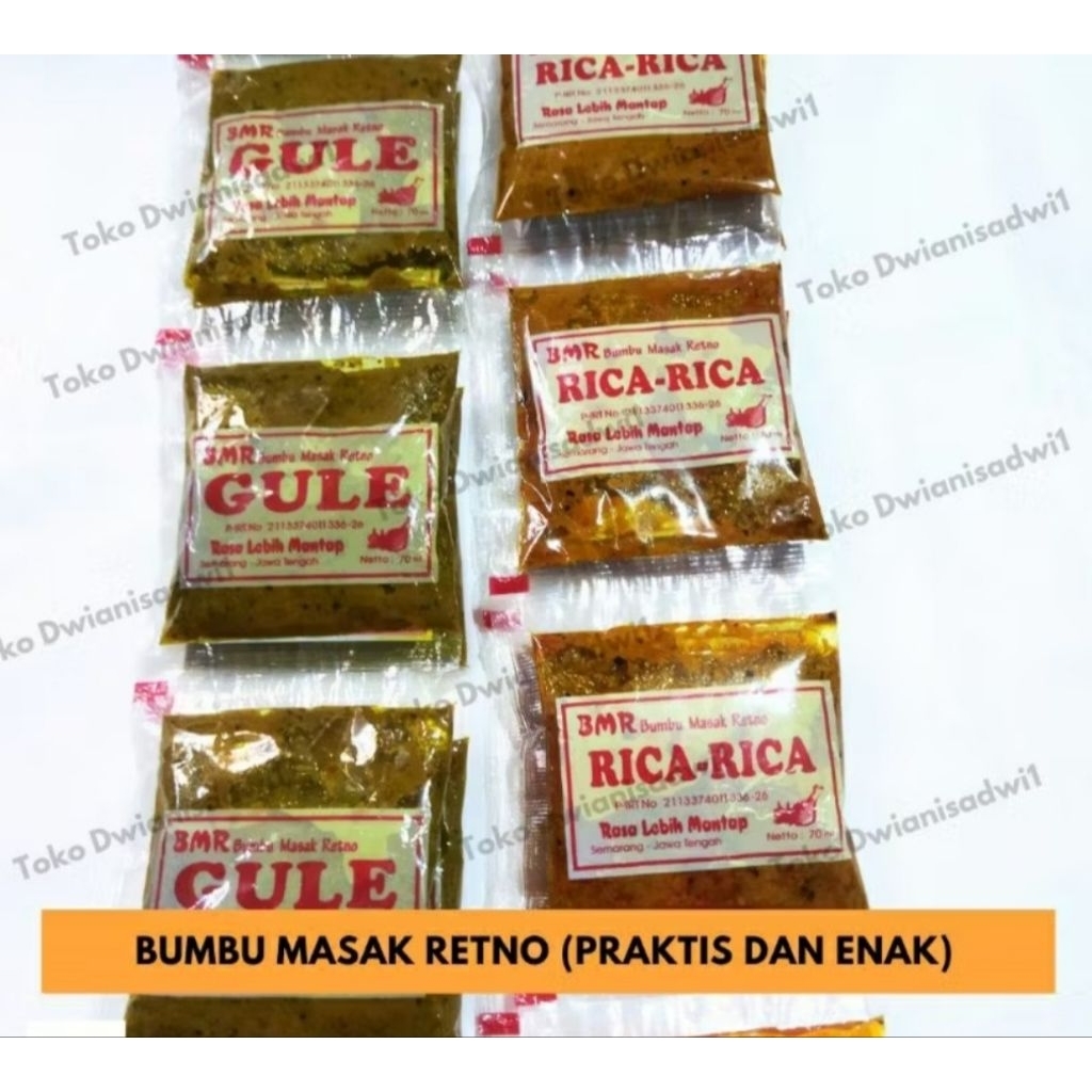 

Bumbu Masak Retno Dengan bermacam variant