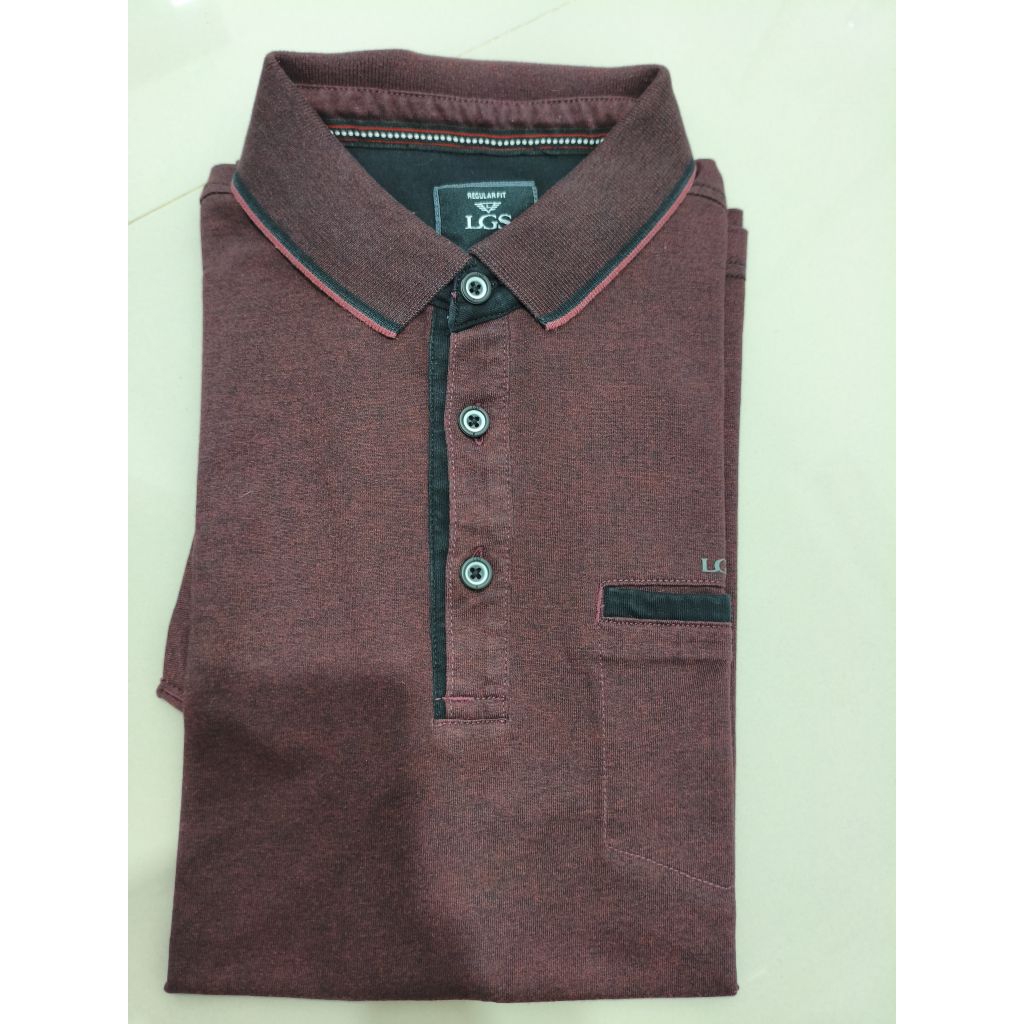 Kaos Kerah Pria LGS preloved bekas second terawat