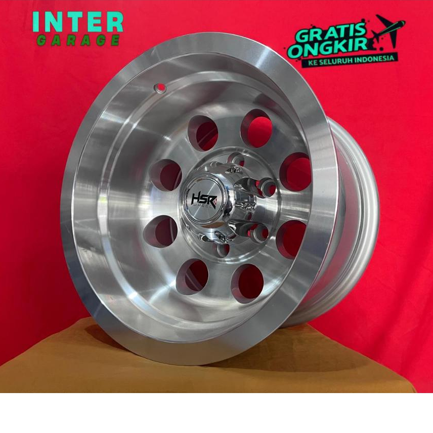 Pelek mobil Hsr DUFFI Ring 15 Lebar 10 Pcd 5x139,7 Et 44