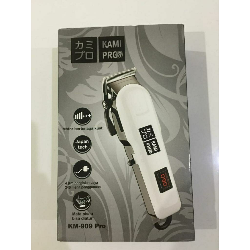 ALAT CUKUR PEMANGKAS RAMBUT CAS KAMIPRO KM-909 PRO/Hair Clipper Cas Kami Pro KM-909 PRO