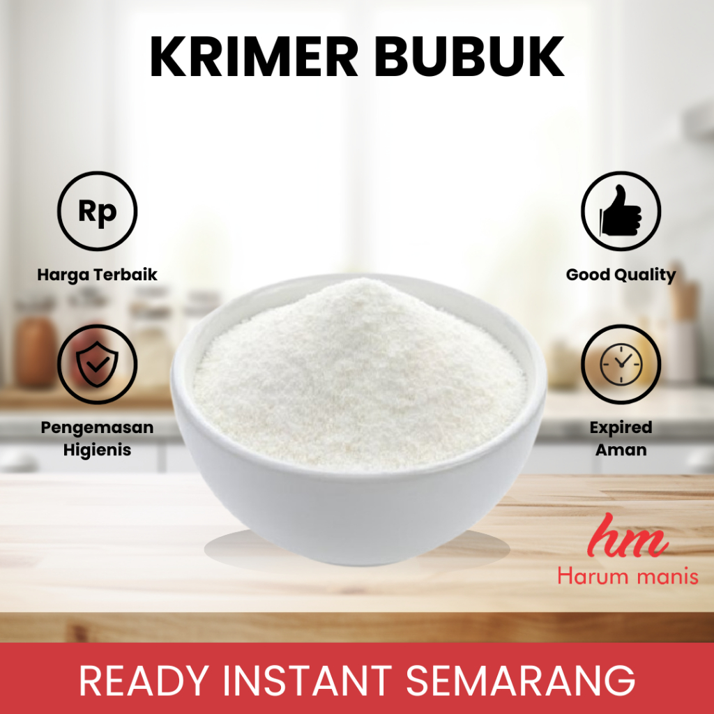 

Krimer Bubuk / Non Dairy Creamer Repack Instant Semarang