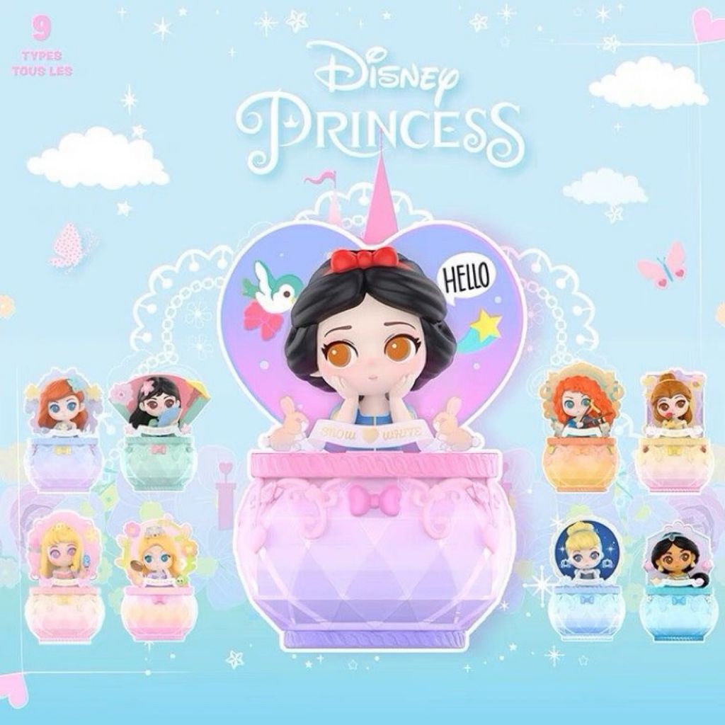 (selected) Disney Princess Jewelry Box Original Blindbox Ori Blind Box