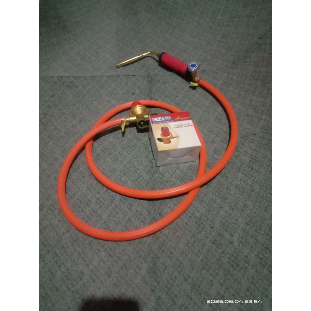 Kepala Gas Torch Bloe Torch Manual Lengkap/Alat Las Heating Blow Torch Komplit/Las mini Gas/Alat