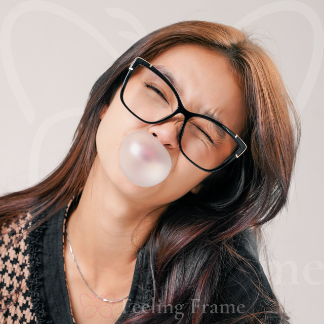 FRAME KACAMATA WANITA KOTAK CAT EYE SYREN SERIES