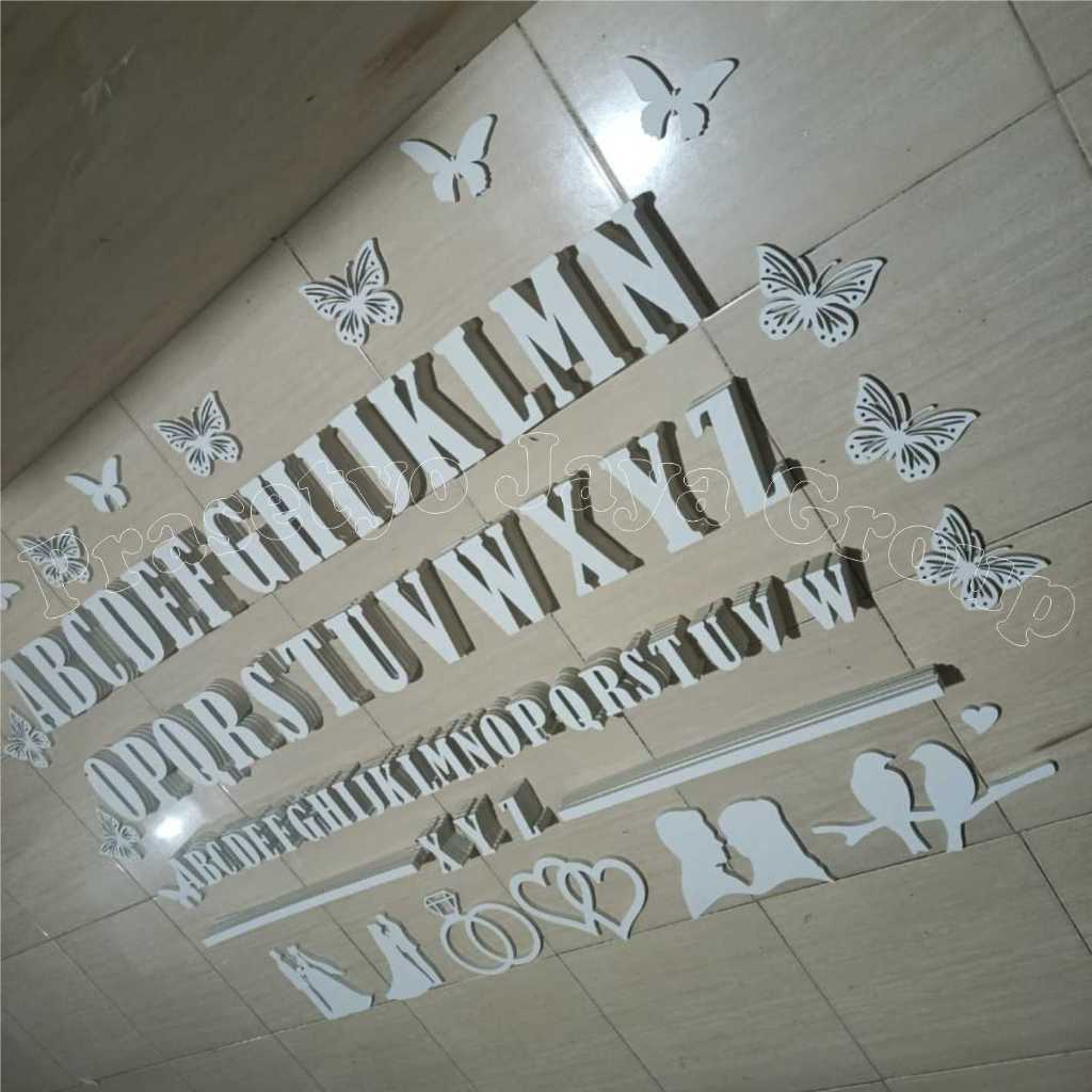 

Abjad A - Z Papan Bunga Tinggi 12cm Bahan Spon Eva Tebal 1cm Alfabet A - Z