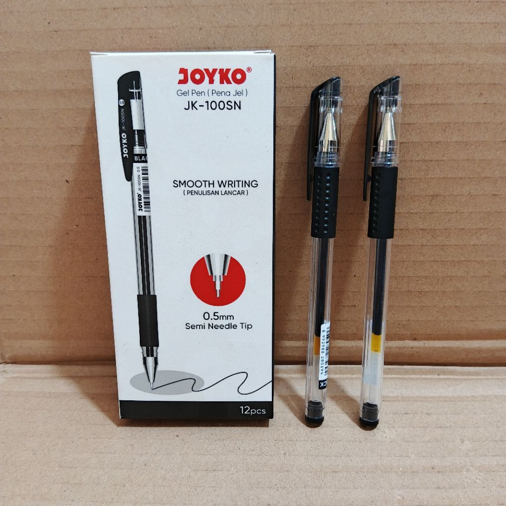 

1 Pak Pulpen Joyko JK 100 Isi 12 Pcs HITAM