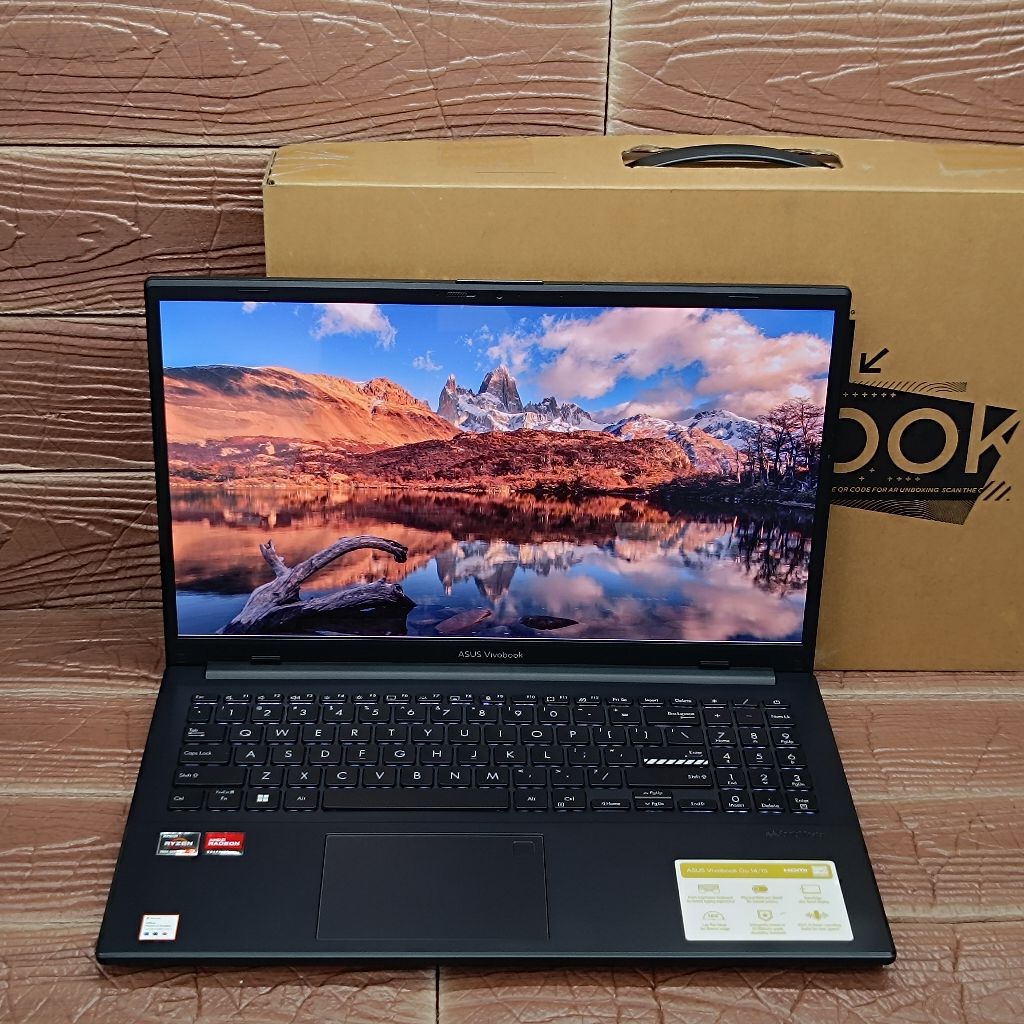 Laptop Asus Vivobook Go 15 E1504FA AMD RYZEN 3-7320U RAM 8GB SSD 256GB OLED RESMI