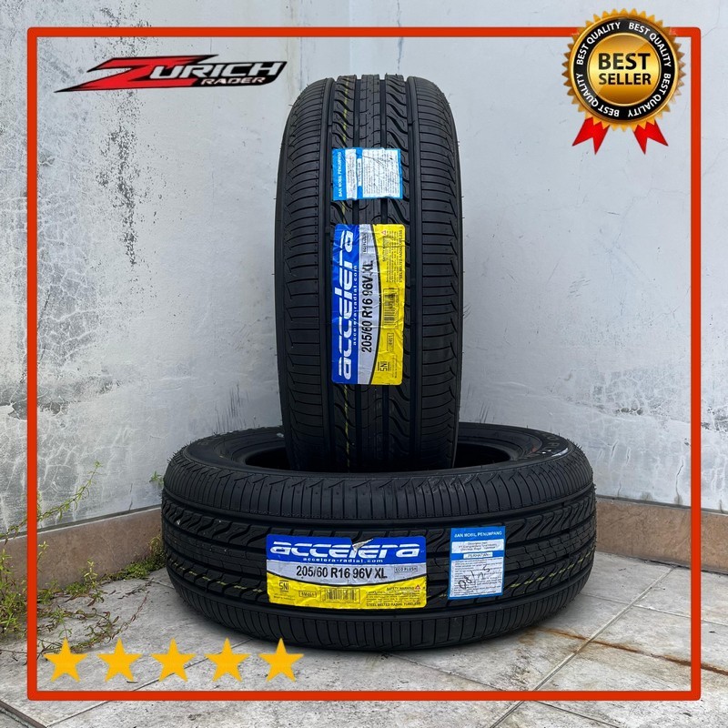 Ban Mobil 205 60 R16 Accelera Eco Plush Ukuran 205/60 R16 Tubles