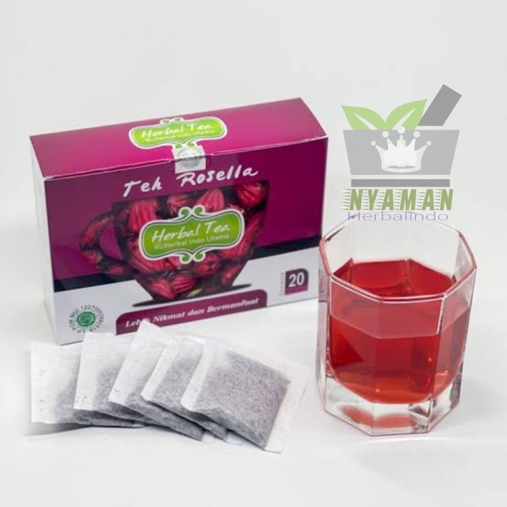 

Teh Herbal ROSELLA Original BPOM | Turunkan asamurat,atasi hipertensi,anti diabetes melitus,perbaiki metabolosme tubuh,melangsingkan tubuh,antioksidan,menghambat kanker,redakan batuk,turunkan tekanan darah,sebagai antibiotik