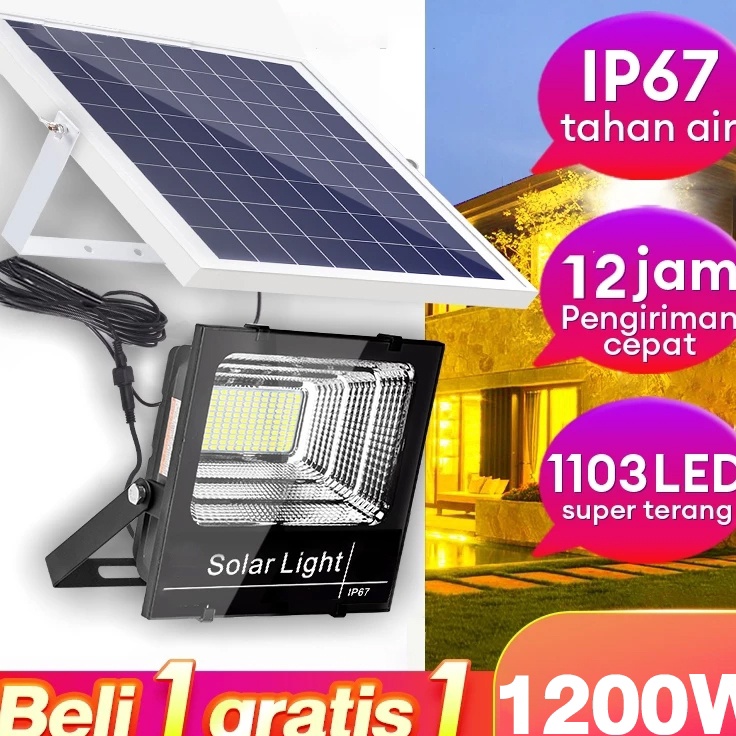 New Garansi 1 tahunLampu tenaga HOT SALE Lampu solar panel Lampu sorot solar cell lampu outdoor lamp