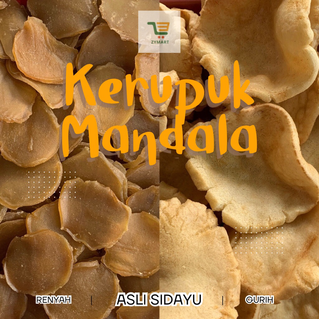 

Lezatoz_Genz Kerupuk Mandala / Puli Mentah Asli Sidayu Enak Gurih Renyah 250Gr 500Gr 1Kg