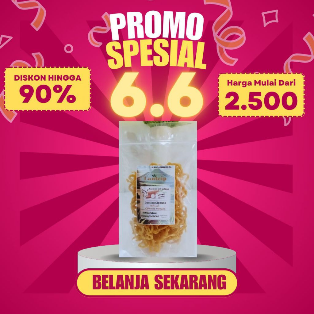 

Lanting Cipanas Kemasan Sedang Original - Lantcip Oleh-oleh Cipanas Puncak