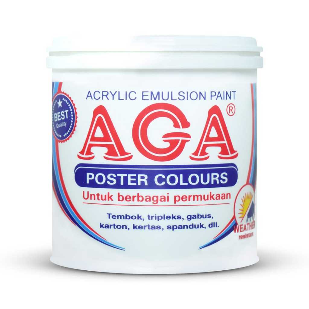 

Cat Aga Poster Acrylic / Akrilik / Water Based 5 Kg