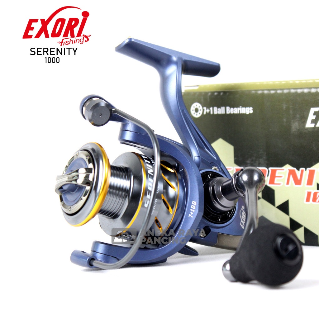 Reel Exori Serenity 1000 - 3000 | Spinning | Aneka Raya Pancing