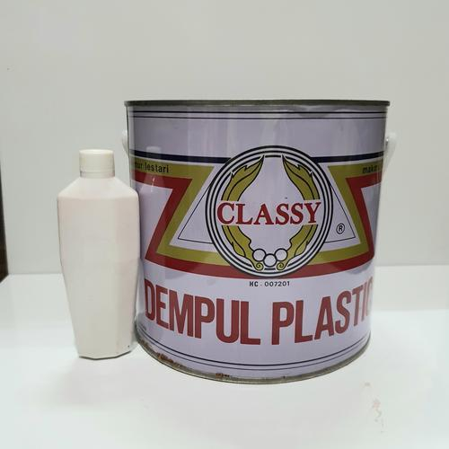 Dempul Plastik Classy 1 Gln Dempul Mobil Motor Besi Kayu