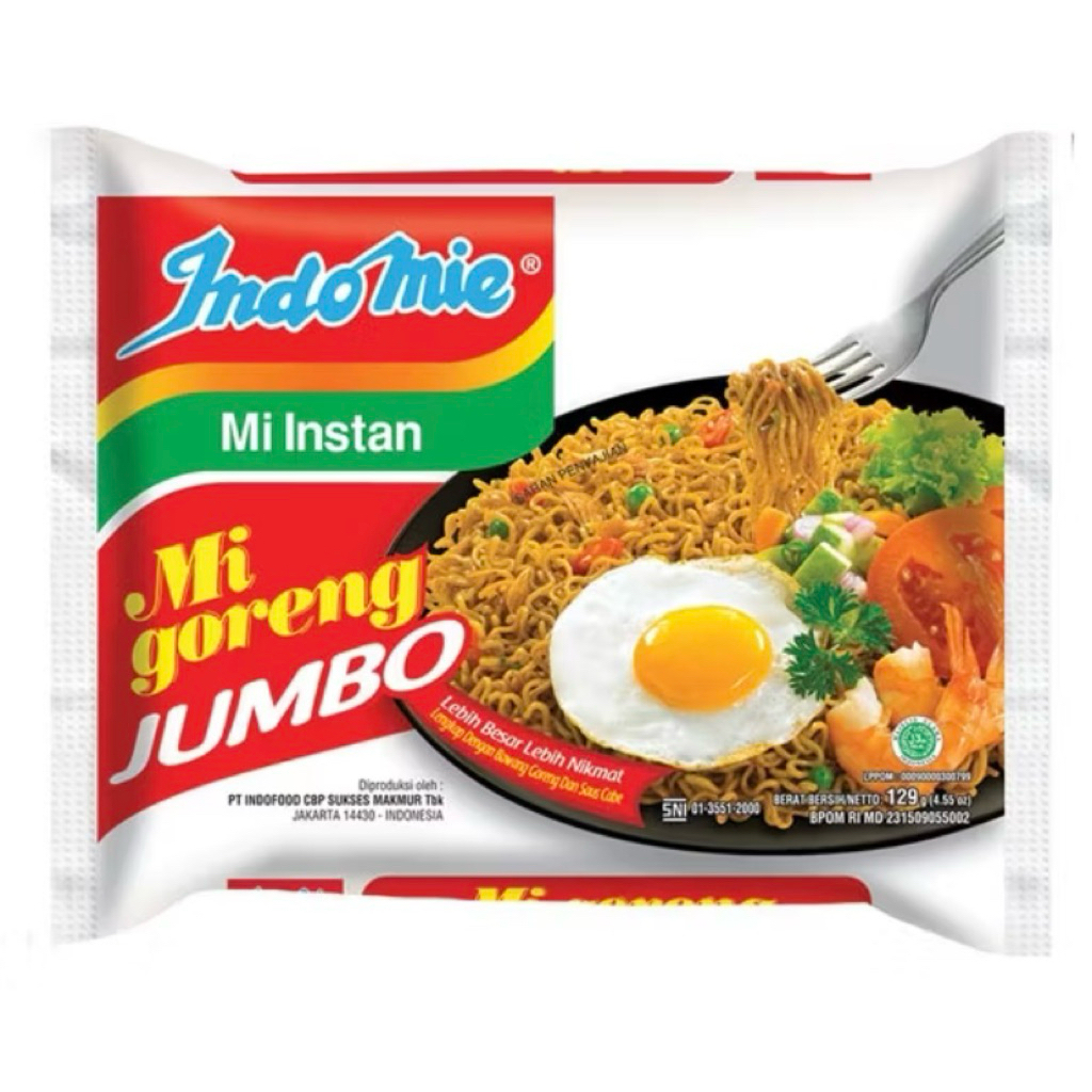 

Indomie Goreng Jumbo 129g